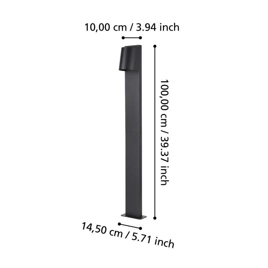 Eglo - LED udendørslampe 1xGU10/4,6W/230V IP54