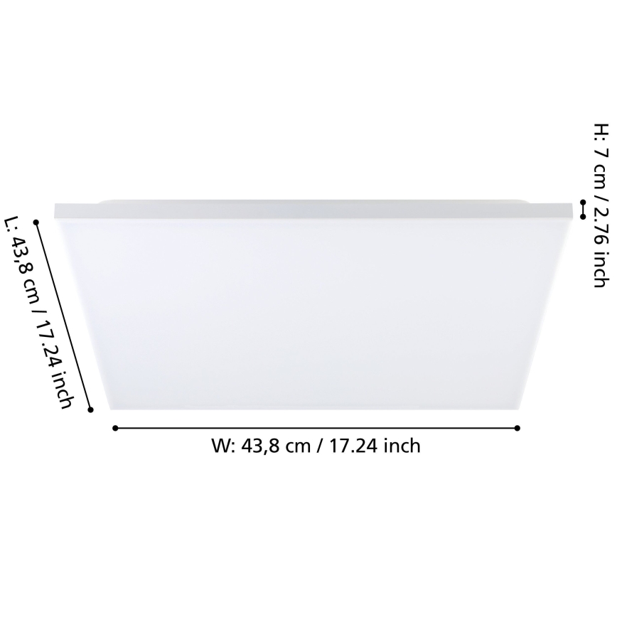 Eglo - LED loftlampe LED/21W/230V