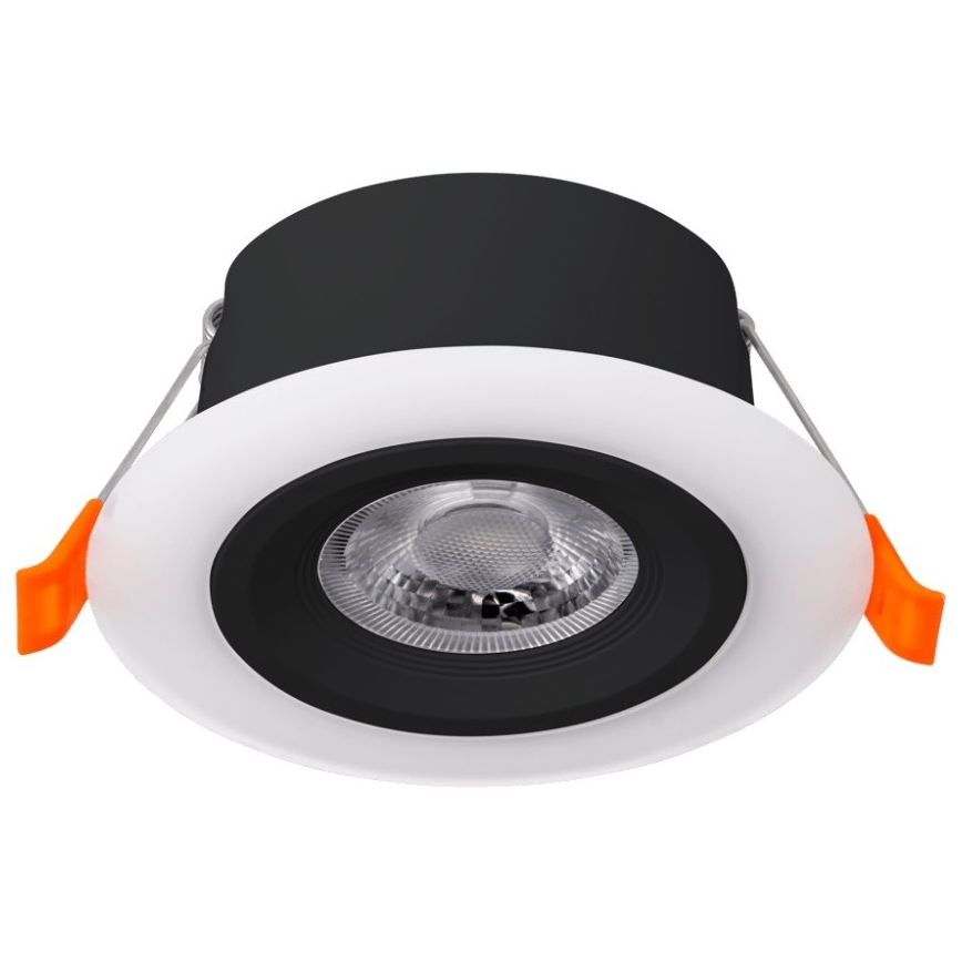 Eglo - LED indbygningslampe LED/4,8W/230V sort