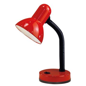 Eglo - Bordlampe 1xE27/40W rød