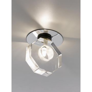 Eglo 92677 - Dæmpbar indbygget spotlampe TORTOLI 1xG4/20W/230V