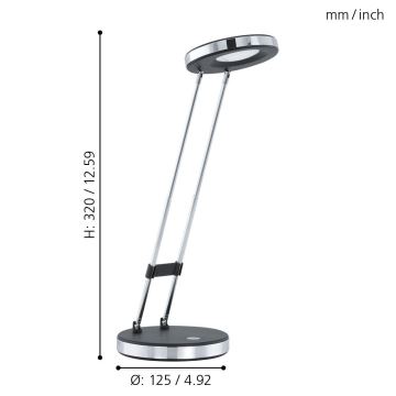 Eglo - LED bordlampe LED/3W/230V