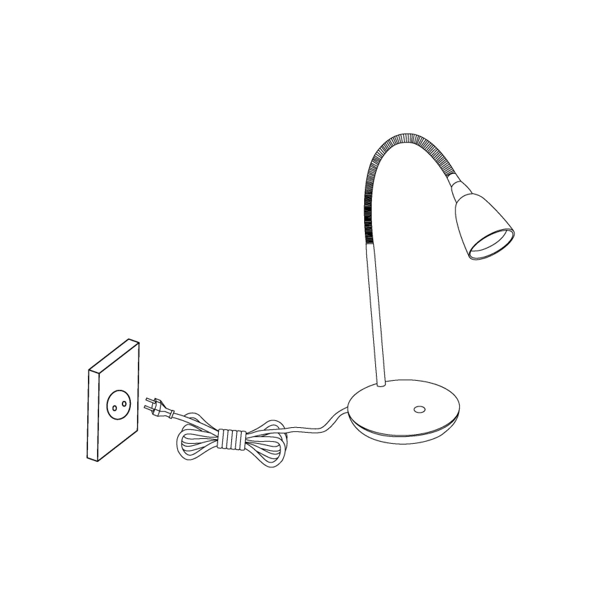 Eglo - LED bordlampe 1xLED/3W/230V