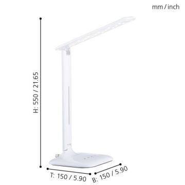 Eglo -  Bordlampe LED/2.9W/230V