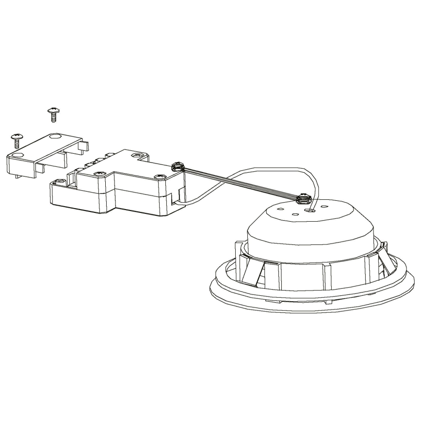 Eglo - LED indbygningslampe 1xLED/6W/230V