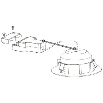 Eglo - 3x LED indbygningsspot PINEDA 1xLED/6W/230V