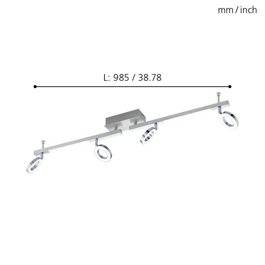 Eglo - Spotlampe 4xLED/3,2W + 2xLED/3,3/230V