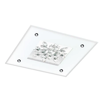 Eglo 97498 - LED krystal loftslampe BENALLUA 1 4xLED/6W/230V