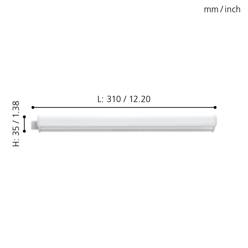 Eglo - LED underskabslampe til køkken LED/3,2W/230V