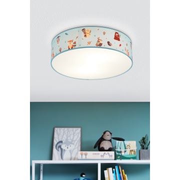 Eglo - Loftlampe til børn 2xE27/40W/230V