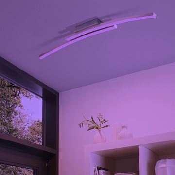 Eglo - LED loftlampe dæmpbar RGB-farver FRAIOLI-C 2xLED/17W/230V