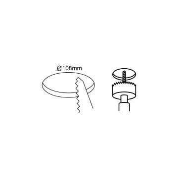 Eglo 98631 - SÆT 3x LED indbygningslampe FUEVA 3xLED/5W/230V