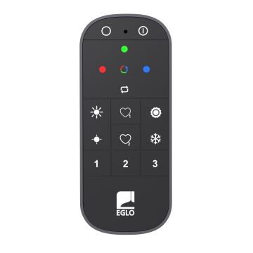 Eglo - Fjernbetjening 2xAAA Bluetooth ZigBee