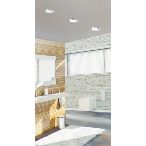 Eglo - LED indbygningslampe til badeværelse LED/2,7W/230V IP44