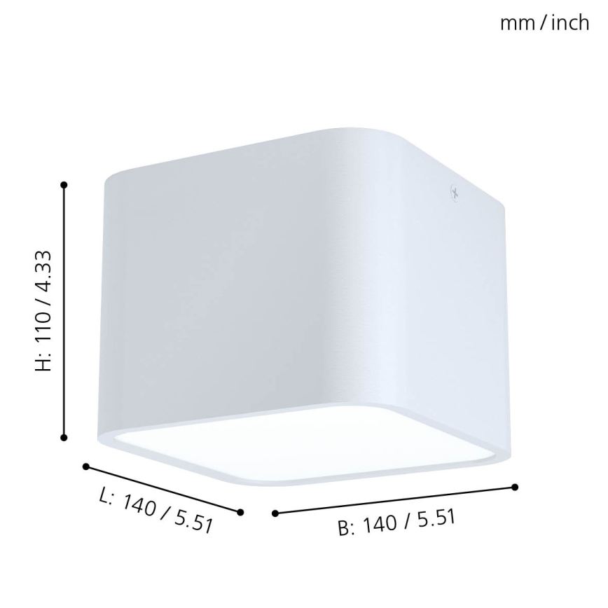 Eglo - Lofts lys 1xE27/28W/230V