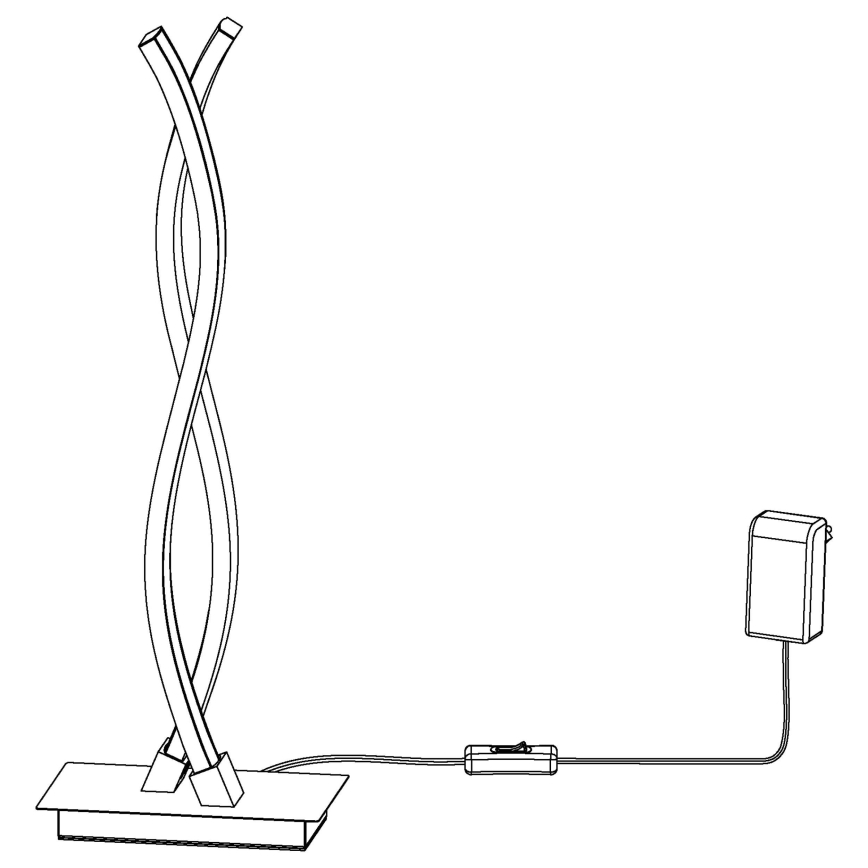 Eglo - LED bordlampe LED/10W/230V