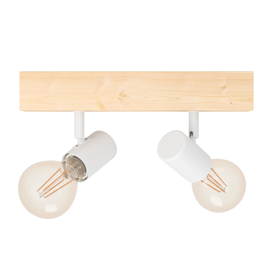 Eglo - Spotlampe 2xE27/60W/230V - FSC certificeret