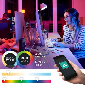 Eglo - LED loftlampe dæmpbar RGBW-farver LED/16W/230V ZigBee