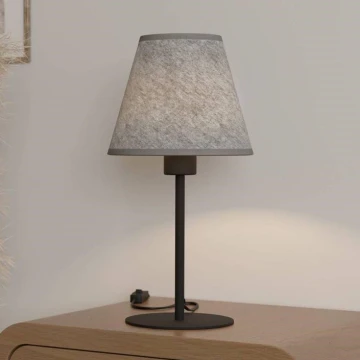 Eglo - Bordlampe 1xE27/40W/230V grå