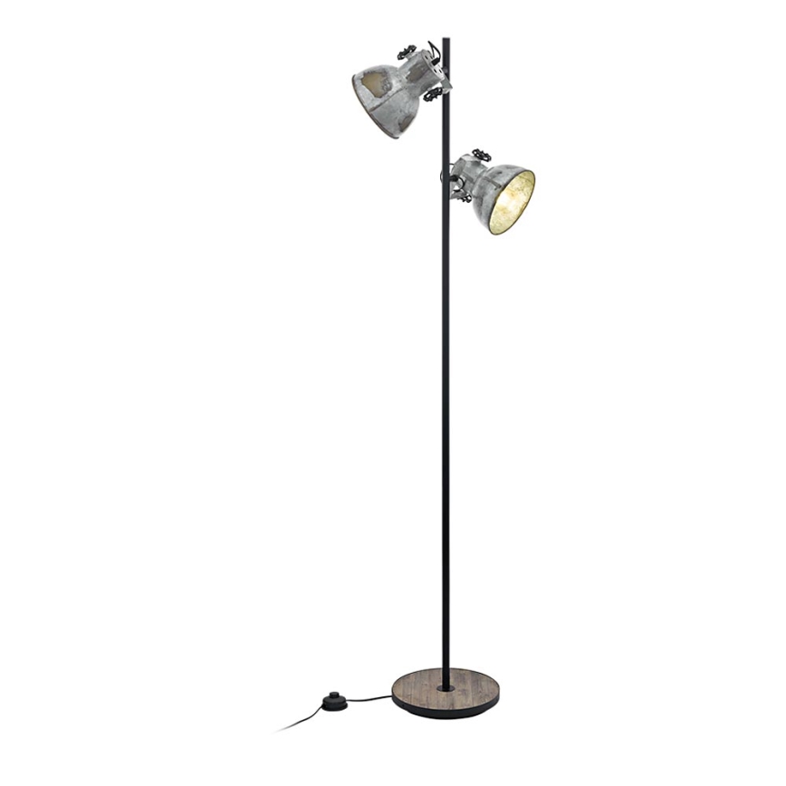 Eglo - Gulvlampe 2xE27/40W/230V