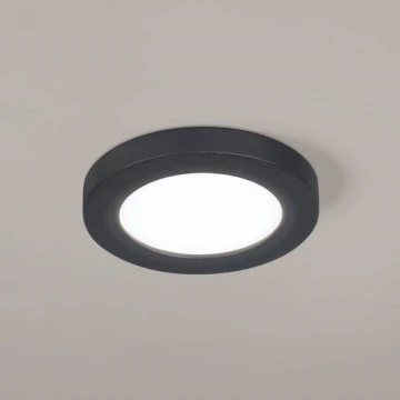 Eglo - LED indbygningslampe LED/5,5W/230V 3000K sort