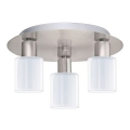 Eglo - LED loftlampe MY CHOICE 3xE14/4W/230V krom/hvid