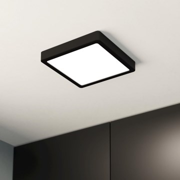 Eglo - LED loftlampe til badeværelse LED/17W/230V IP44 sort