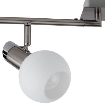 Eglo - LED spotlampe MY CHOICE 4xE14/4W/230V  krom/hvid