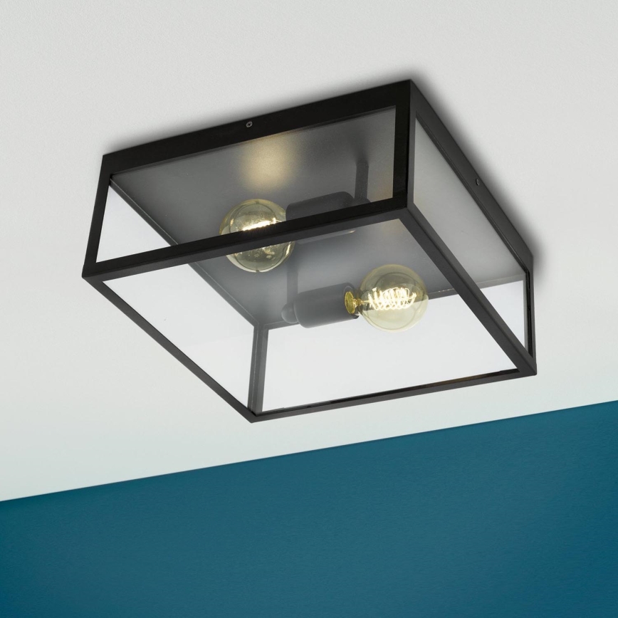 Eglo - Loftlampe 2xE27/60W/230V