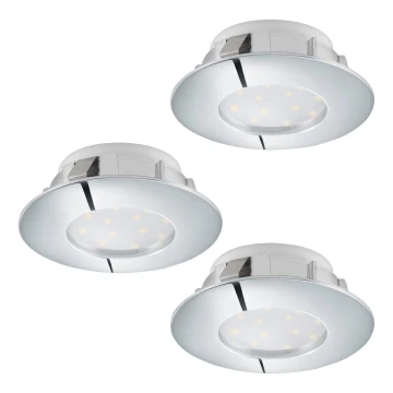 Eglo - SÆT 3x LED hængende loftslampe PINEDA 1xLED/6W/230V