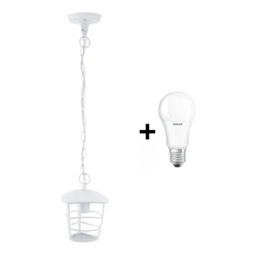 Eglo - Udendørs LED pendel 1xE27/8,5W/230V IP44