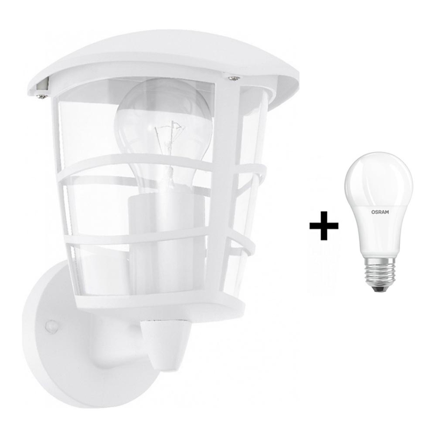 Eglo - Udendørs LED væglampe 1xE27/8,5W/230V IP44