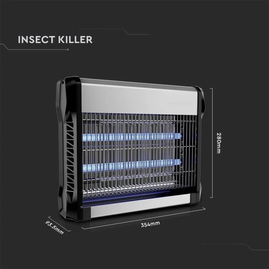 Elektrisk insektzapper 2x8W/230V 50 m²