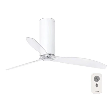 FARO 32033 - Loftsventilator TUBE FAN hvid/transparent