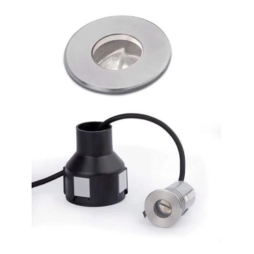 FARO 70462N - Udendørs LED lys til indkørsel CURTIS LED/2W/230V IP67