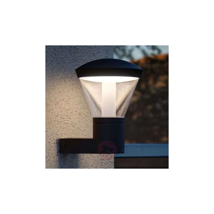 FARO 75536 - Udendørs LED væglampe SHELBY LED/10W/230V IP44