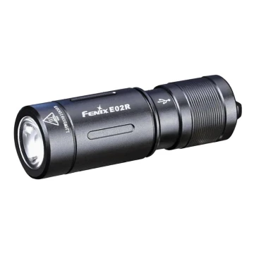 Fenix E02RBLC - LED lommelygte LED/USB IP68 200 lm 6,5 timer genopladelig