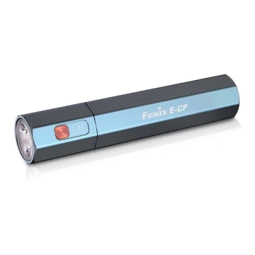 Fenix ECPBLUE - LED lommelygte med powerbank genopladelig USB IP68 1600 lm 504 timer blå