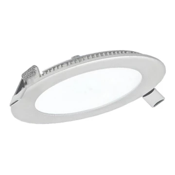 Fulgur 24557 - LED indbygningslampe LIRAN LED/24W/230V 2700K sølvfarvet