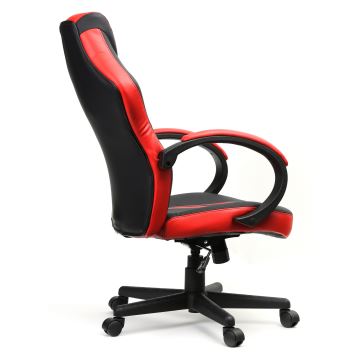 Gamer stol VARR Slide sort/rød