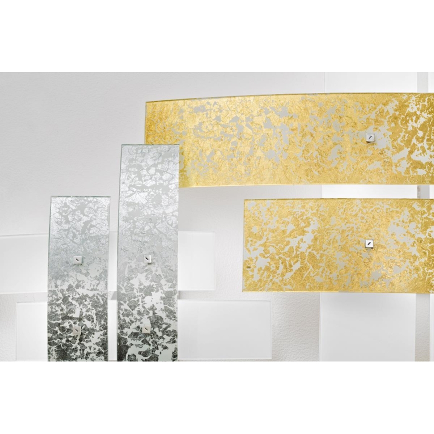 Gea Luce LARA P P oro - Loftlampe LARA 2xE27/52W/230V 50 cm guldfarvet