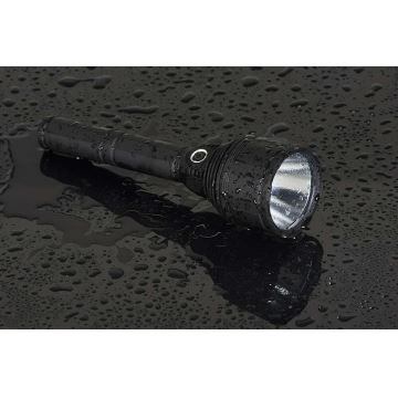 LED Dæmpbar rechargeable flashlight LED/30W/5V IPX7 3000 lm 6,5 timer 8400 mAh