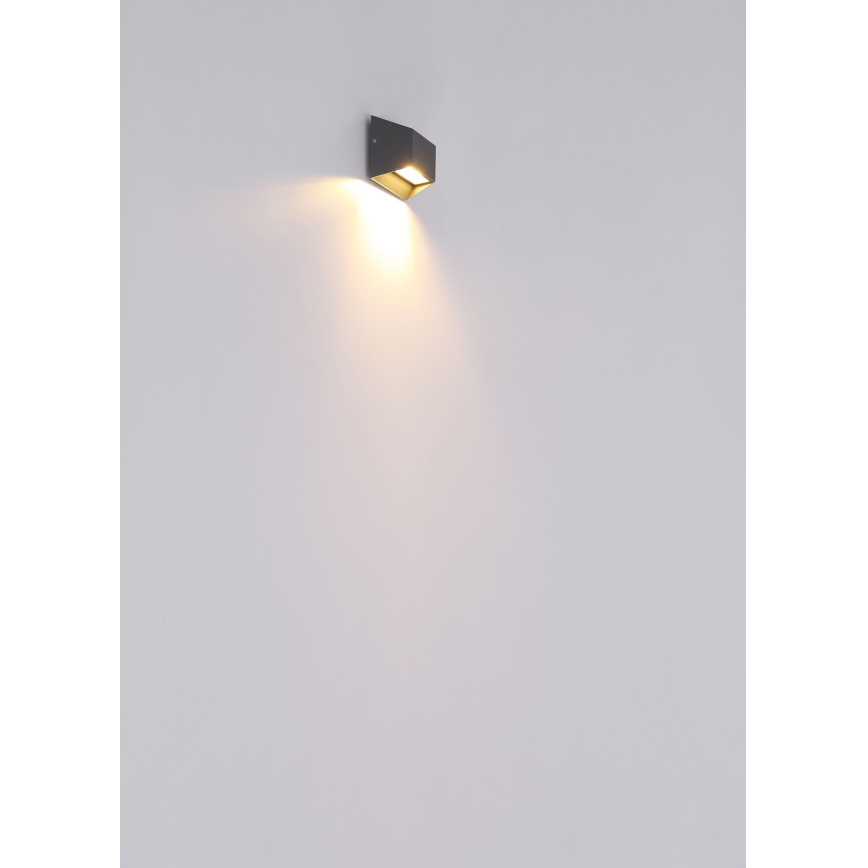Globo - Udendørs LED væglampe LED/7W/230V IP54 antracit