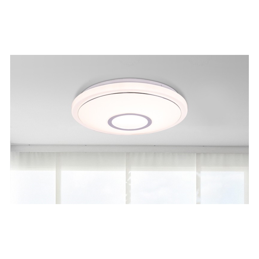 Globo - Loftlampe m. RGBW-farver dæmpbar LED/16W/230V 2700-6500K WiFi Tuya + fjernbetjening