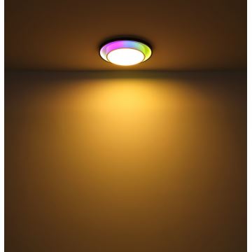 Globo - LED loftlampe m. RGBW-farver dæmpbar LED/21W/230V 2700-6500K+ fjernbetjening