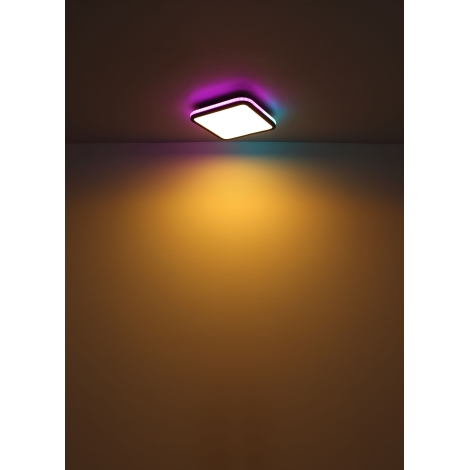 Globo - LED loftlampe m. RGBW-farver dæmpbar LED/40W/230V 2700-6500K + fjernbetjening