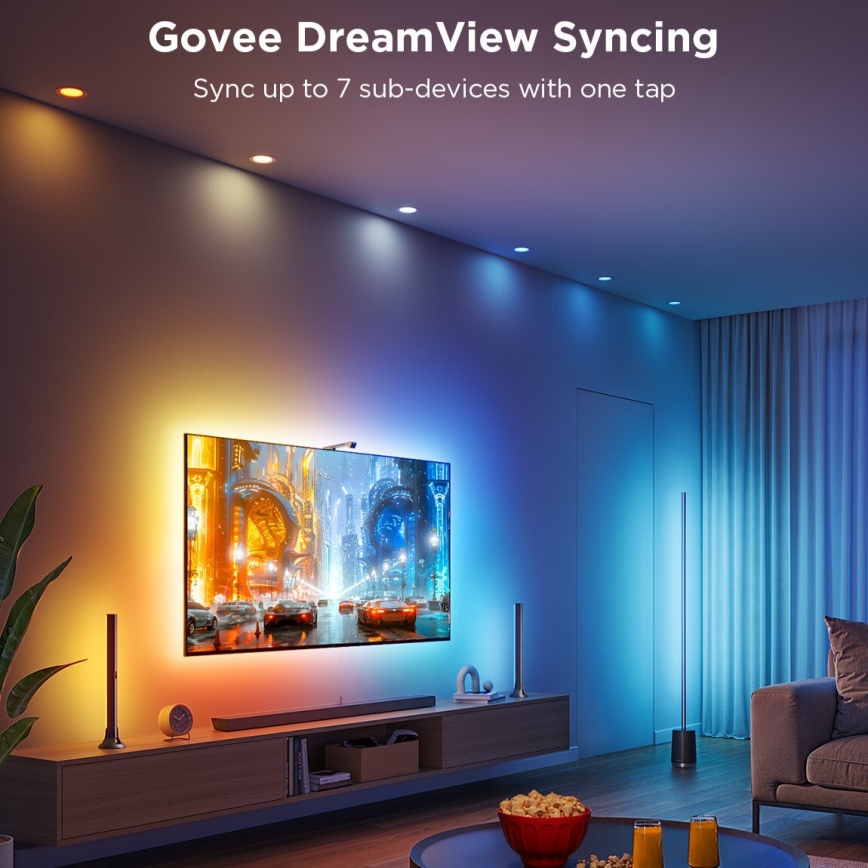 Govee - 2x Baggrundslys TV 55-65" SMART LED baggrundslys RGBICW Wi-Fi