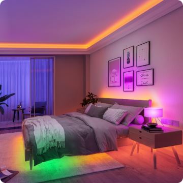 Govee - M1 PRO PREMIUM Smart RGBICW+ LED strip forlængerdel 1 m Wi-Fi Matter