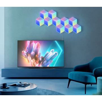 Govee - SÆT 10x LED lampe Glide Hexa Pro LED Smart RGBIC Wi-Fi