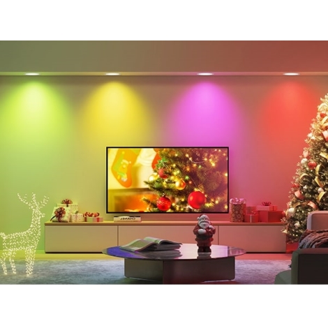 Govee - SÆT 2x LED RGBWW Indbygningslampe LED/11W/230V Smart 2700-6500K